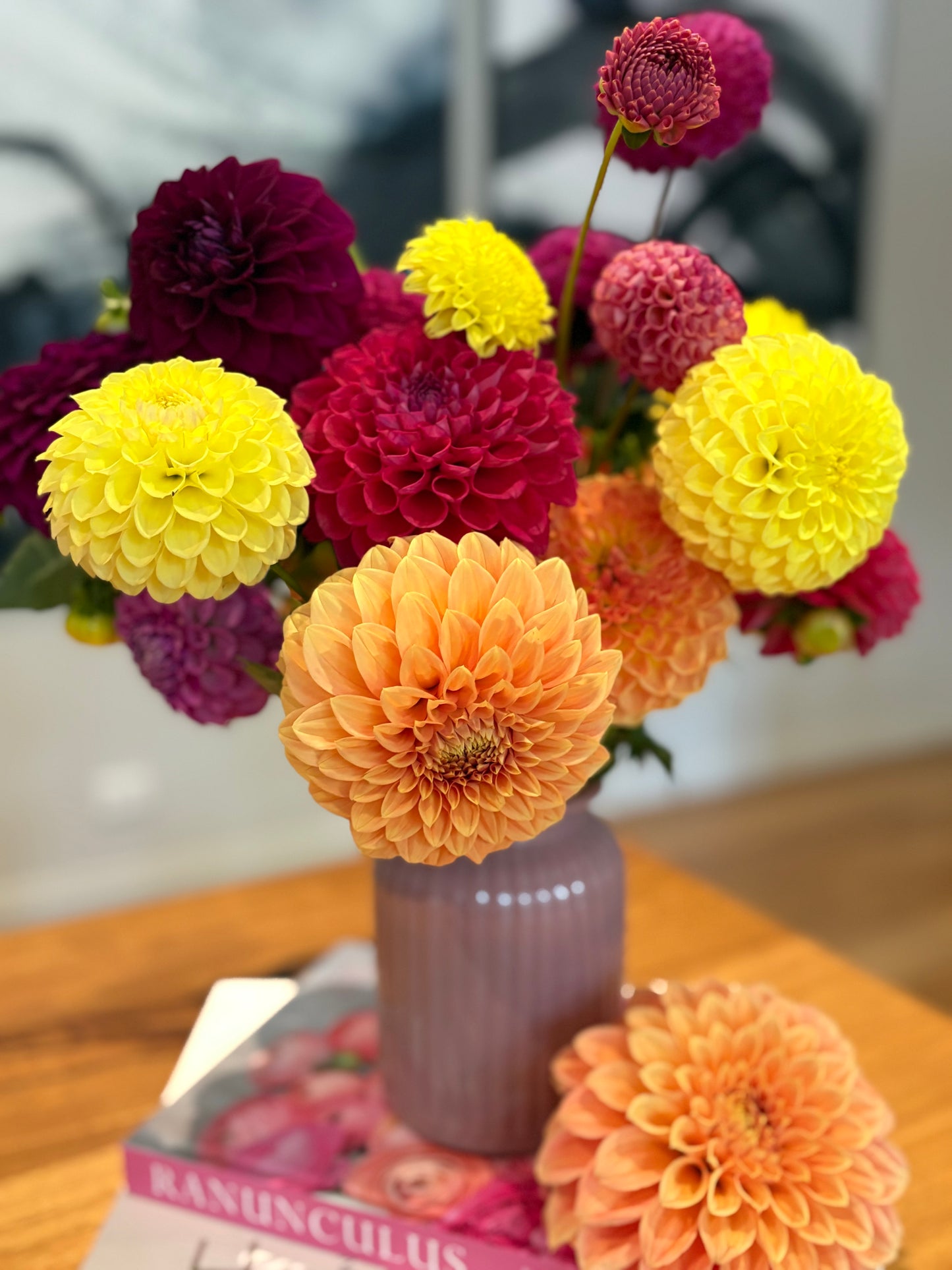 Dahlia Jar