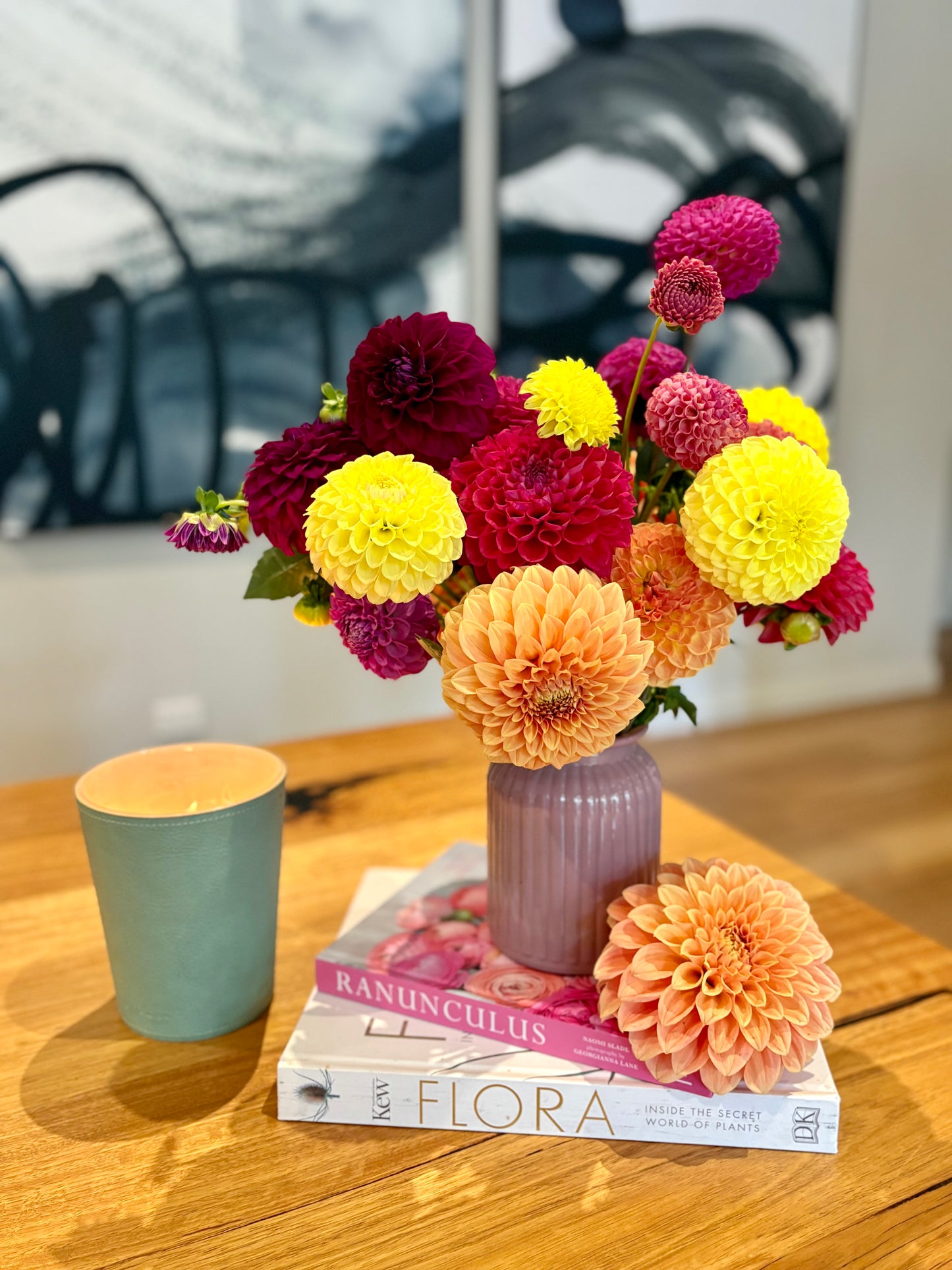 Dahlia Jar