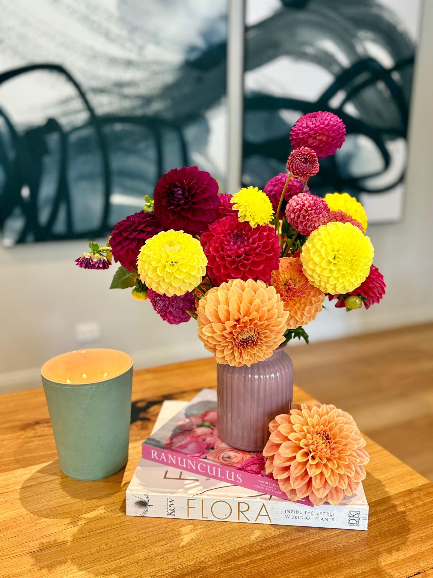 Dahlia Jar